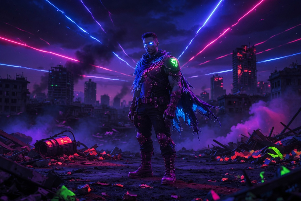 Neon lighting demo